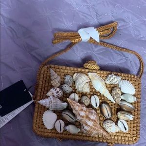 Shell crossbody bag
